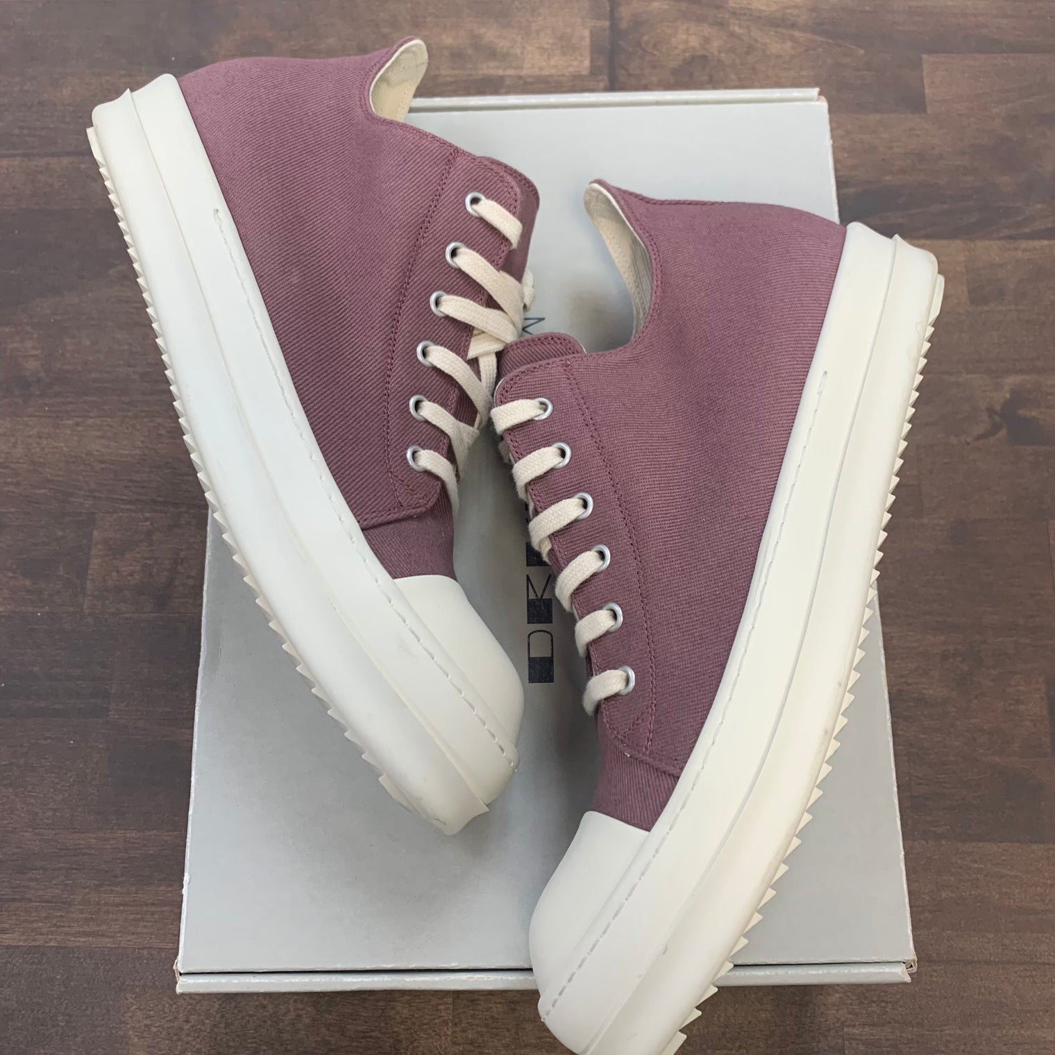 Rick Owens DRKSHDW Maroon Mauve Milk (USED)