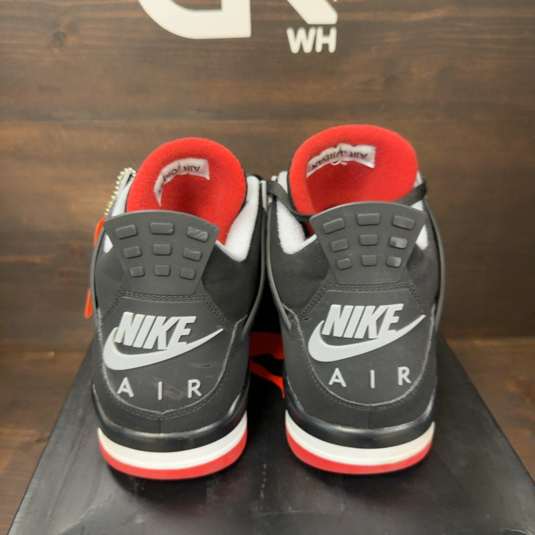 Jordan 4 Retro Bred (2019) Size 13 (Pre-Owned)