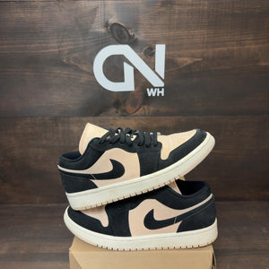 Jordan 1 Low Black Guava Ice (Women's) Size 8W (Pre-Owned) - Image 1