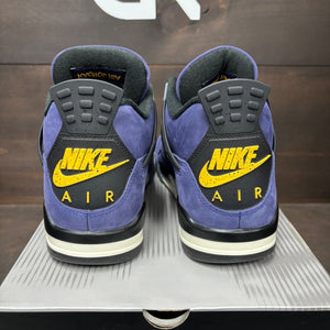 Jordan 4 Retro Lakers Size 11 (Pre-Owned) - sole