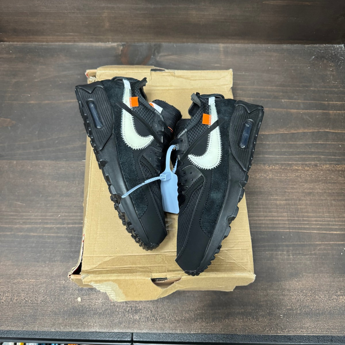 Nike Air Max 90 Off-White Black - Image 2
