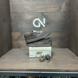 Jordan 1 Retro Low OG SP Travis Scott Velvet Brown Size 10.5 (Pre-Owned) - Image 1