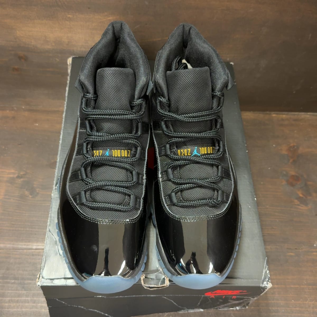 Jordan 11 Retro Gamma Blue (2025) Size 11.5 (Pre-Owned) - tag