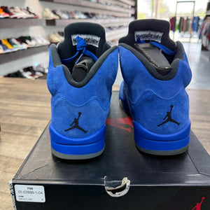 Jordan 5 Retro Blue Suede - Image 4