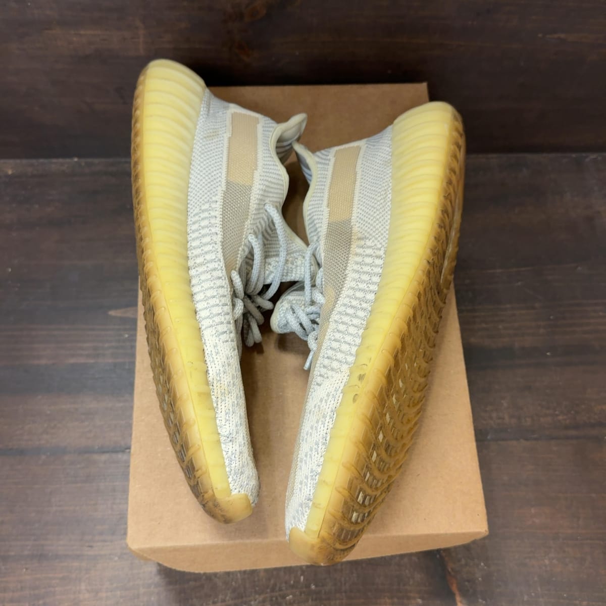 adidas Yeezy Boost 350 V2 Lundmark (Non Reflective) Size 10.5 (Pre-Owned) - back
