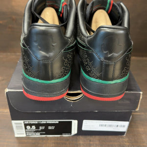 Nike Air Force 1 Low BHM (2010) Size 9.5 (Pre-Owned) - aux