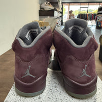 Burgundy Jordan 5 Retro (GS) (USED)