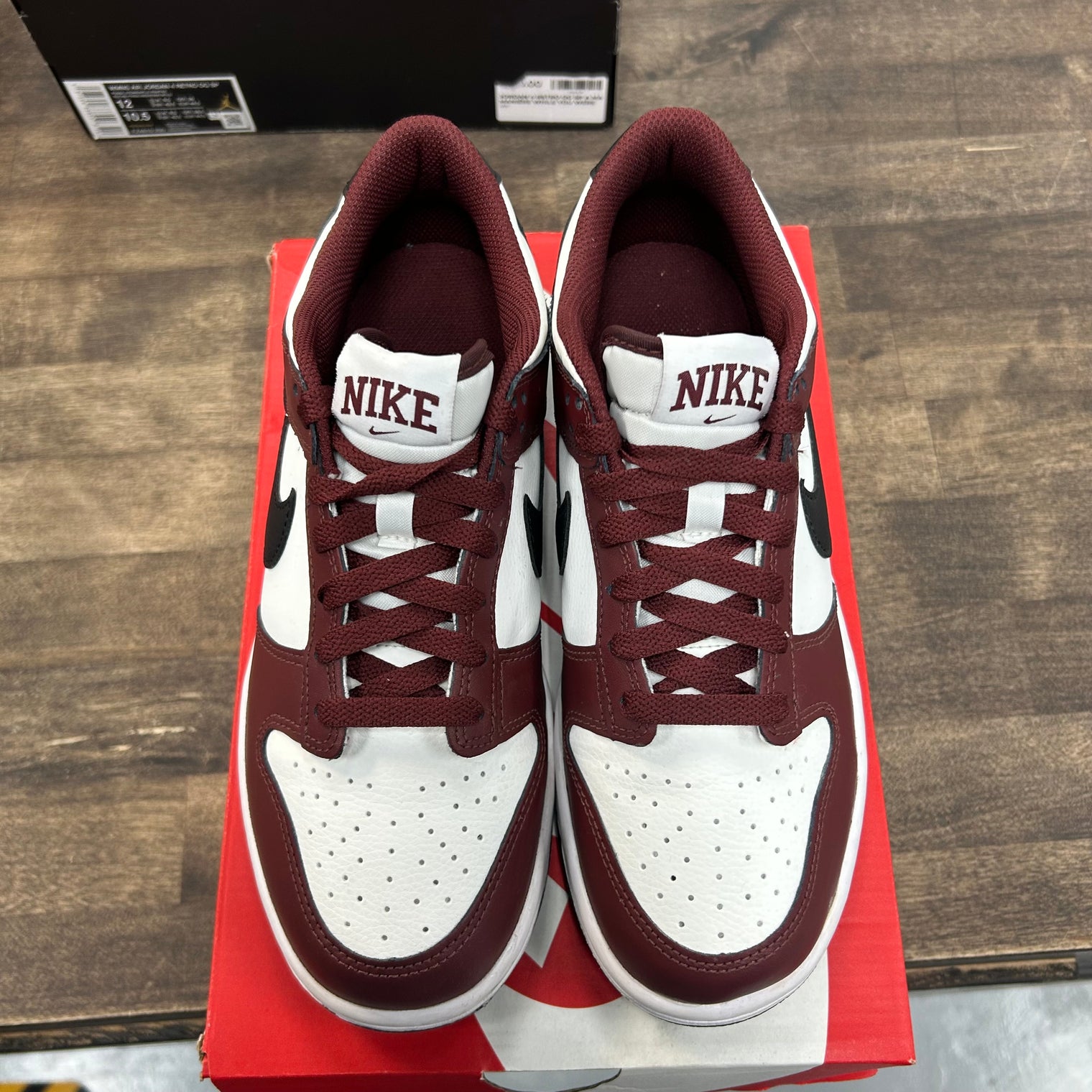 Dark Team Red Nike Dunk Low (GS) (USED)