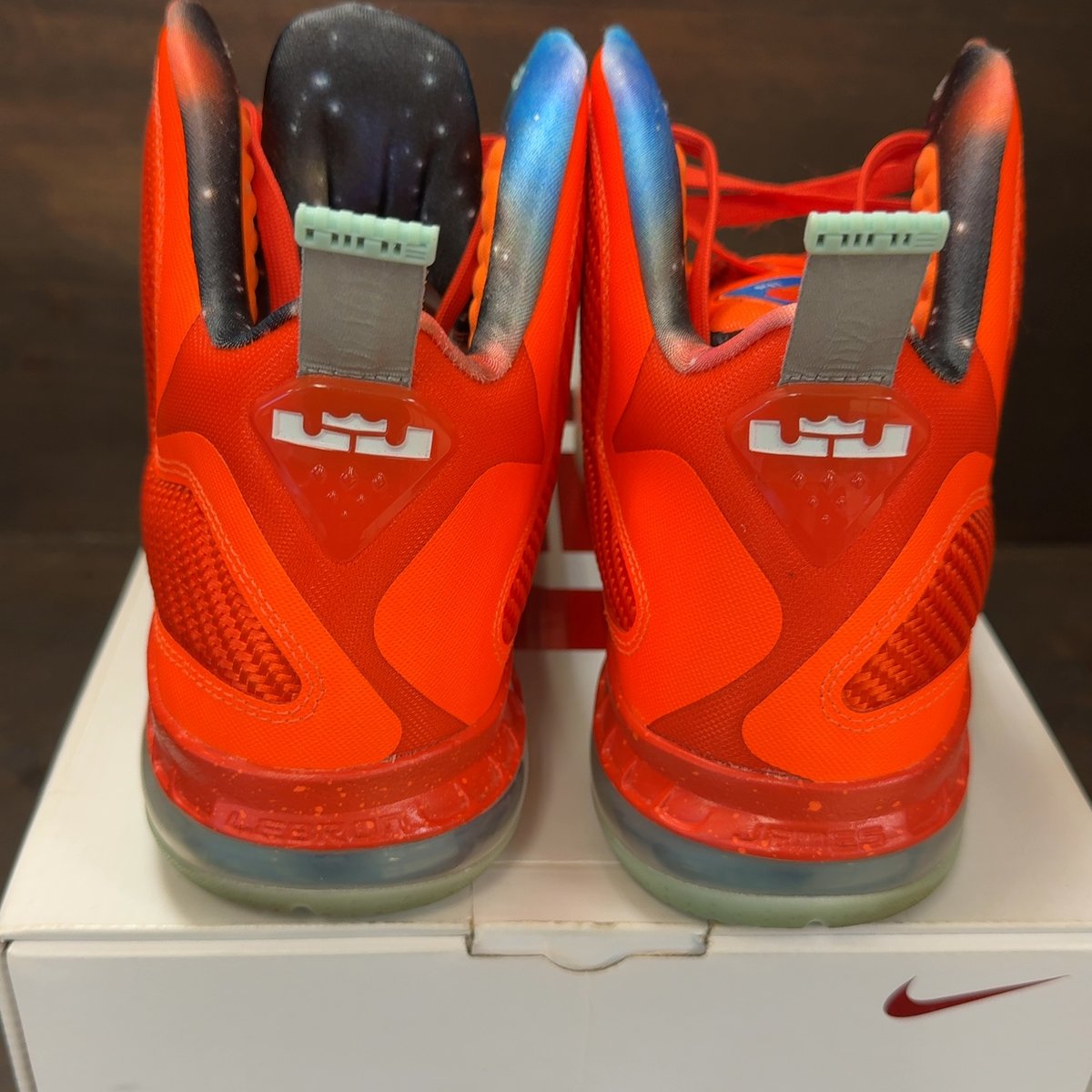 Nike LeBron 9 Big Bang (2022) Size 10 (Pre-Owned) - aux