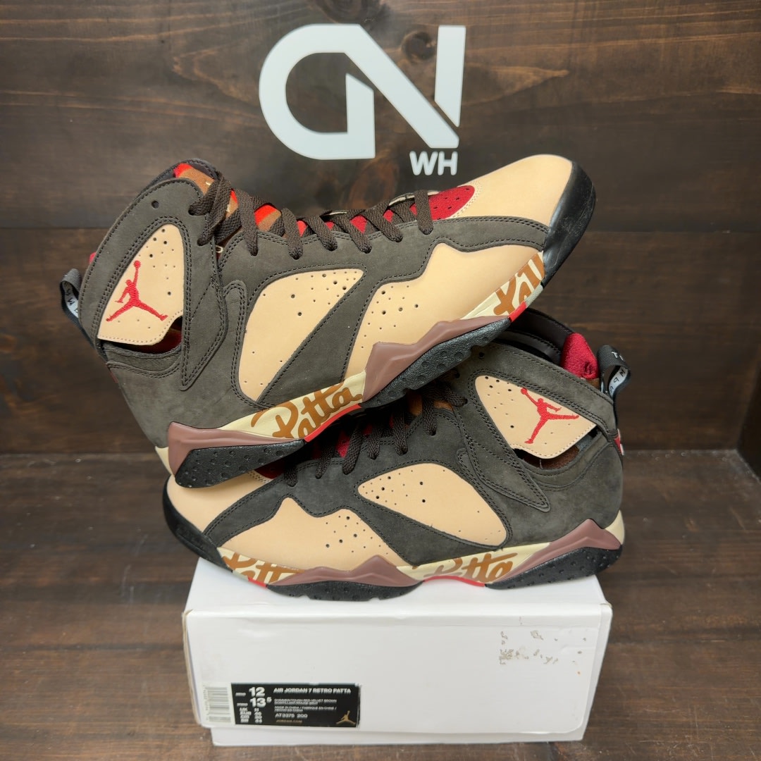 Jordan 7 Retro Patta Shimmer Size 12 (Pre-Owned)