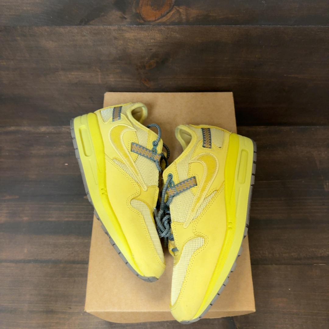 Nike Air Max 1 Travis Scott Cactus Jack Saturn Gold Size 6.5 (Pre-Owned) - Image 2