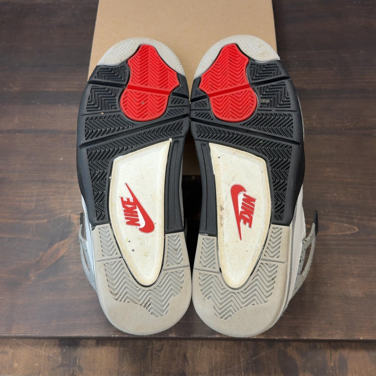 Jordan 4 Retro White Cement (2025) Size 10.5 (Pre-Owned) - Image 7
