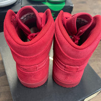 Red Suede Jordan 1 High (USED)