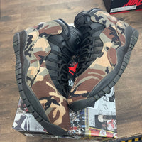 Camo Jordan 10 (USED)