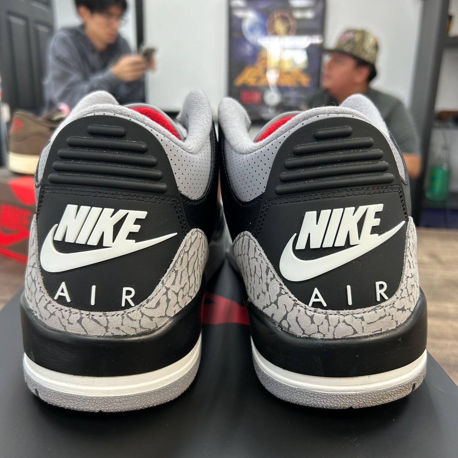 Black Cement Jordan 3 (2024) (USED)