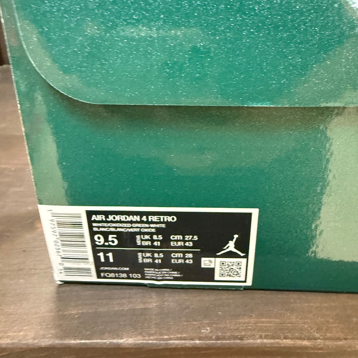 Jordan 4 Retro Oxidized Green - Image 7