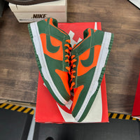 Miami Hurricanes Nike Dunk Low Retro (USED)
