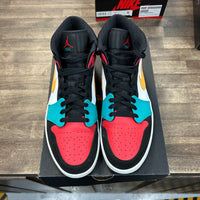 Bred Multi-Color Jordan 1 Mid (USED)
