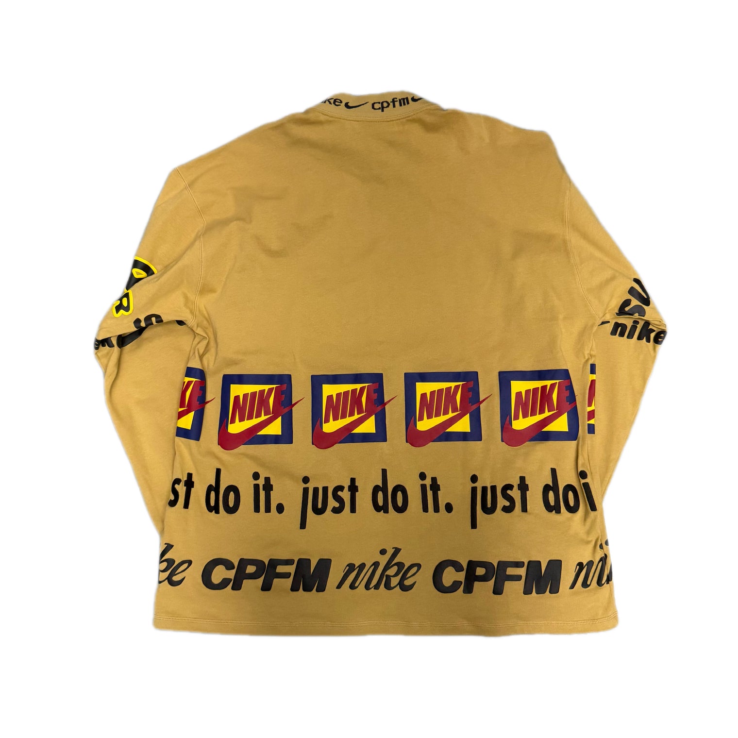 Nike x Cactus Plant Flea Market L/S Tee Mustard Yellow (Pre-Owned)