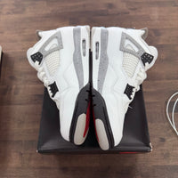 White Cement Jordan 4 Retro (2025) (USED)