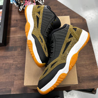 Militia Green Jordan 11 Low IE (USED, No Box)