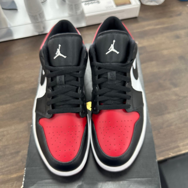 Bred Toe Jordan 1 Low (USED)