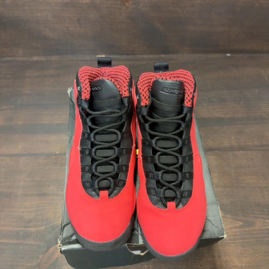 Jordan 10 Retro Fusion Red (GS) Size 5Y (Pre-Owned) - Image 3