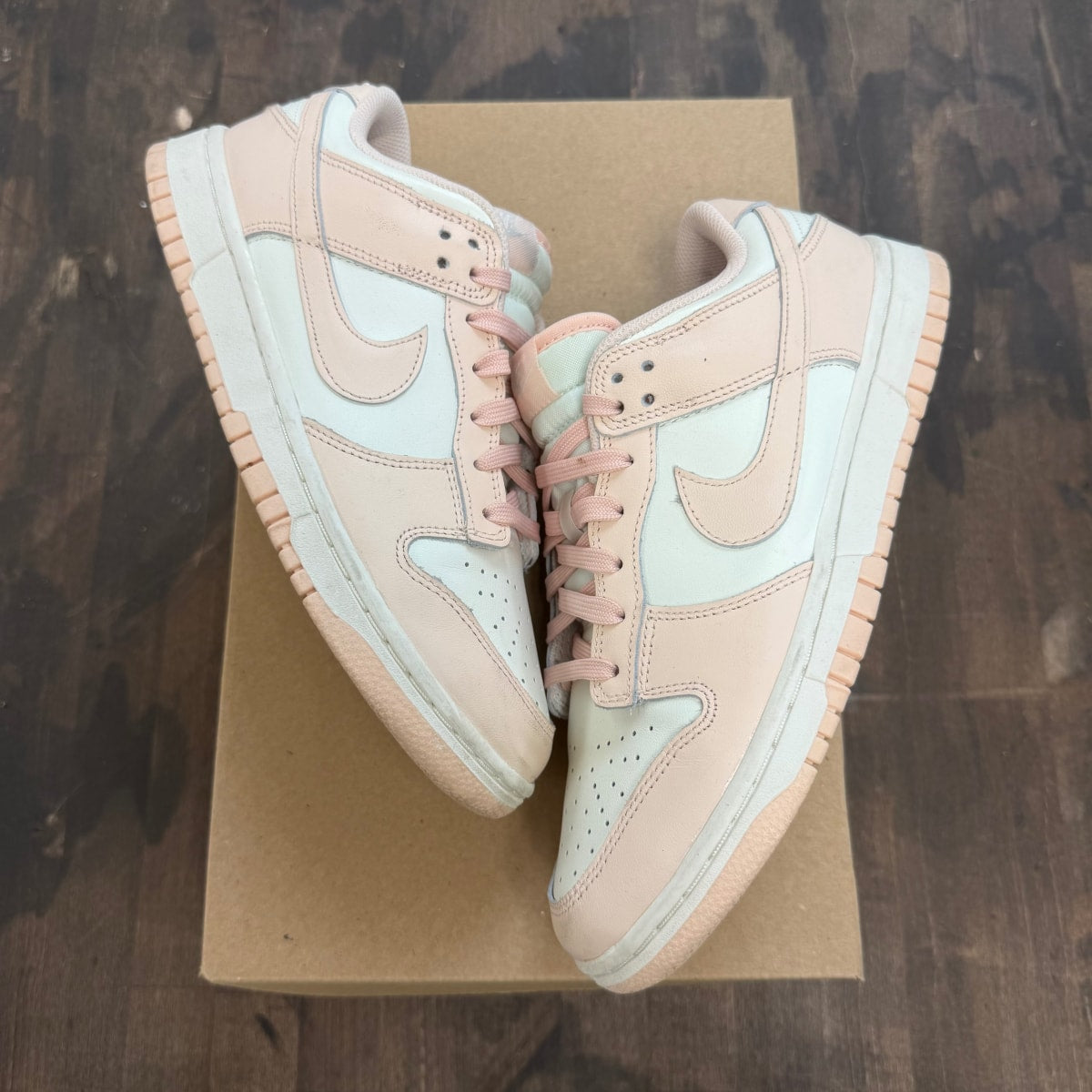 Nike Dunk Low Orange Pearl (Women's) Size 8.5W (Pre-Owned) - Image 1