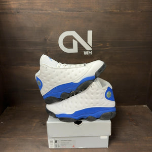Jordan 13 Retro White Hyper Royal Black Size 8.5 (Pre-Owned)