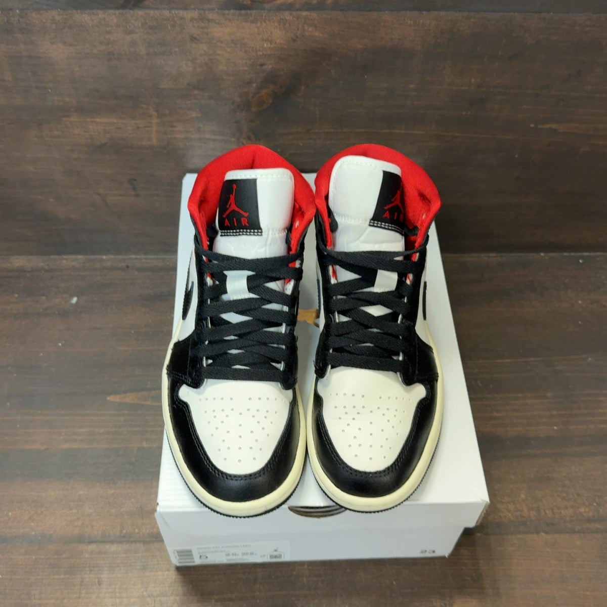 Jordan 1 Mid Gym Red Panda (Women's) - Image 3