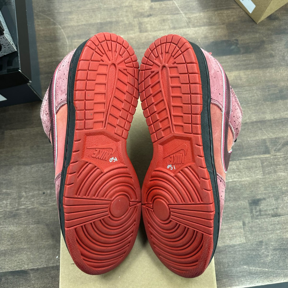 Nike SB Dunk Low Concepts Red Lobster Size 12 (Pre-Owned) - Image 5
