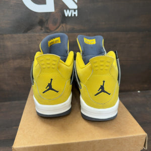 Jordan 4 Retro Lightning (2021) (GS) Size 5.5Y (Pre-Owned) - Image 5