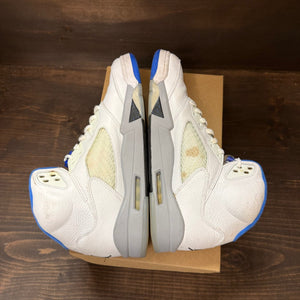 Jordan 5 Retro White Stealth (2021) Size 11 (Pre-Owned) - Image 5