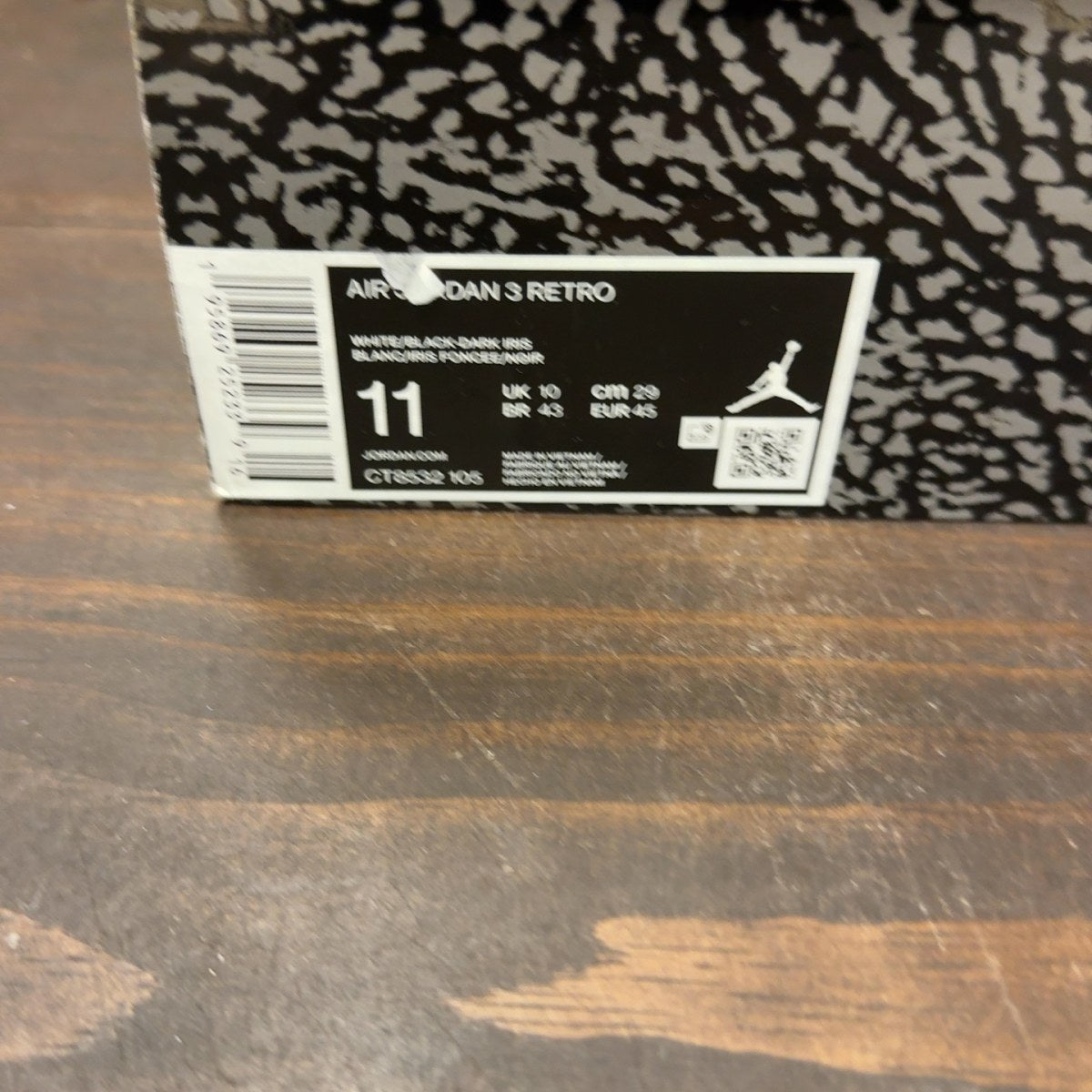 Jordan 3 Retro Dark Iris - Image 8