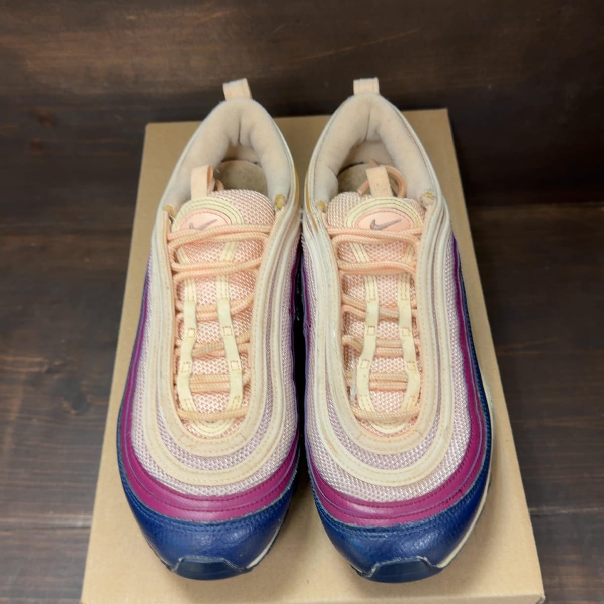 Nike Air Max 97 Plum Chalk (Women's) Size 8W (Pre-Owned) - tag