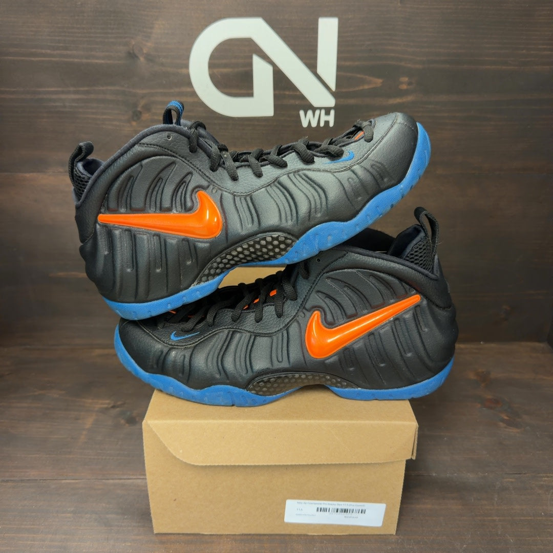 Nike Air Foamposite Pro Knicks Size 11.5 (Pre-Owned) - Image 1