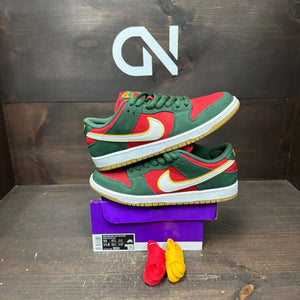 Nike SB Dunk Low Pro PRM Seattle Supersonics Size 10 (Pre-Owned) - front