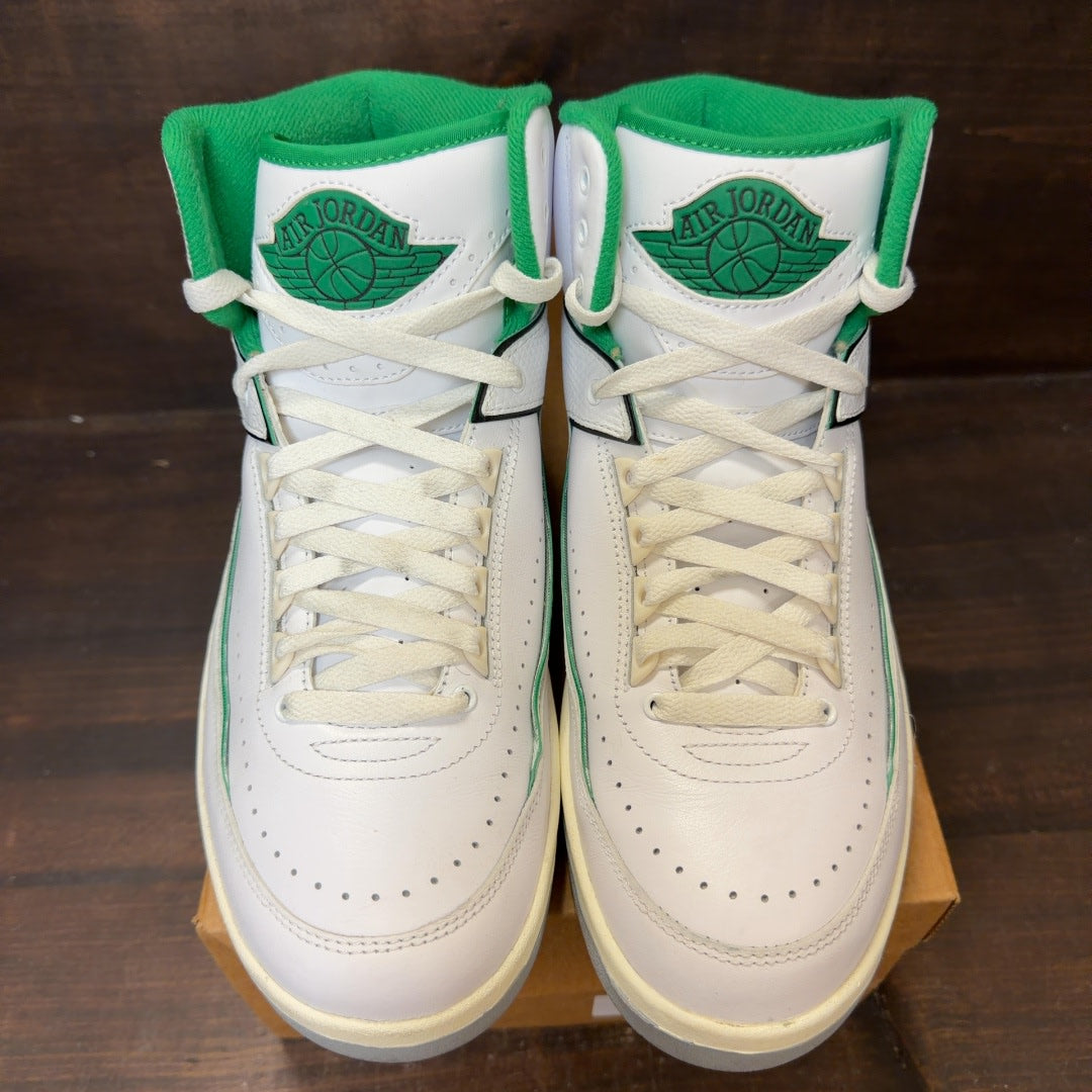 Jordan 2 Retro Lucky Green Size 10 (Pre-Owned) - Image 3