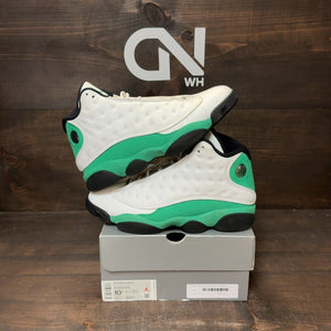 Jordan 13 Retro White Lucky Green - Image 1