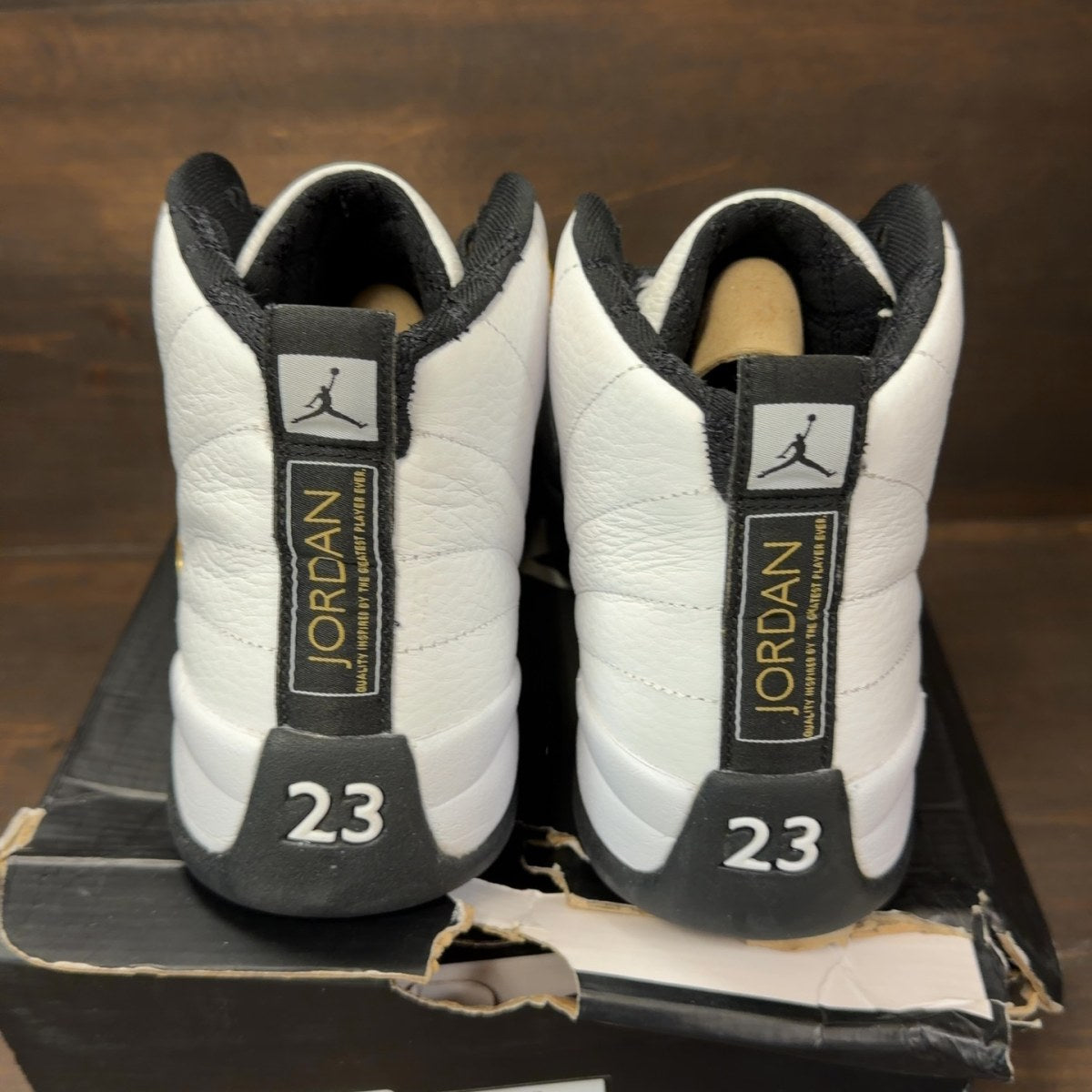 Jordan 12 Retro Royalty Taxi Size 10 (Pre-Owned) - Image 5