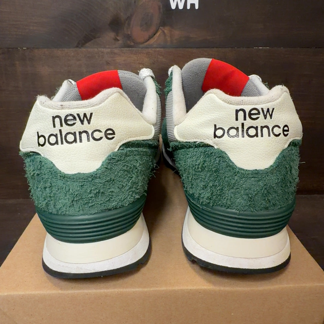New Balance 574 Nightwatch Green Sea Salt Size 12 (Pre-Owned) - Image 4