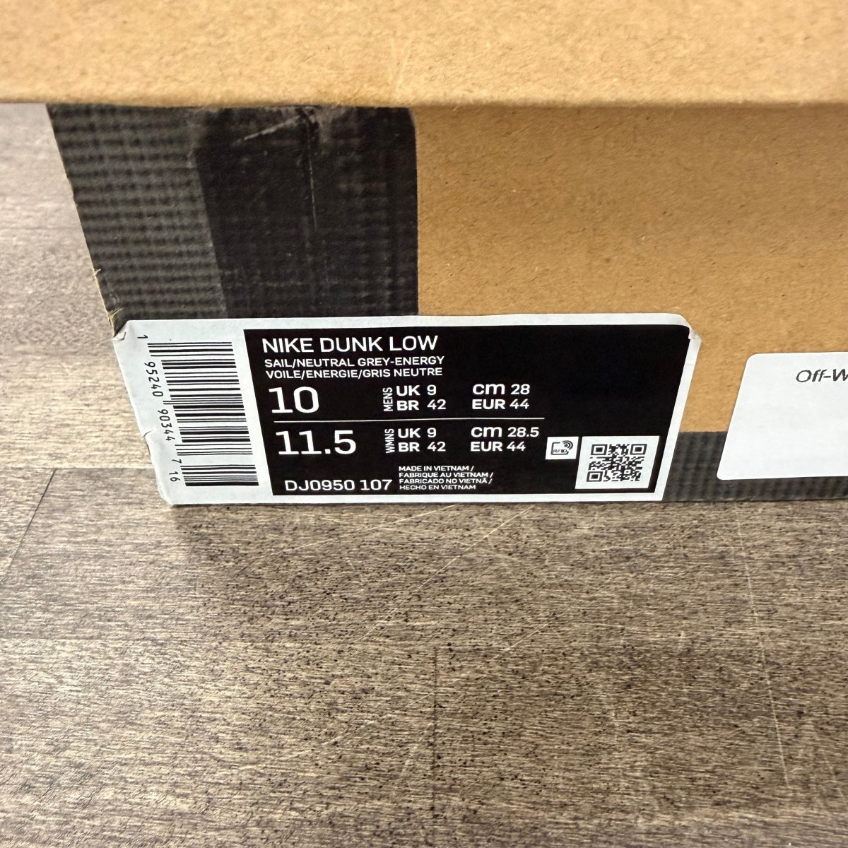 Nike Dunk Low Off-White Lot 36 - Image 6