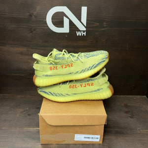 adidas Yeezy Boost 350 V2 Semi Frozen Yellow Size 10 (Pre-Owned) - front