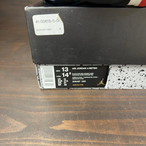 Jordan 4 Retro Bred (2019) Size 13 (Pre-Owned)