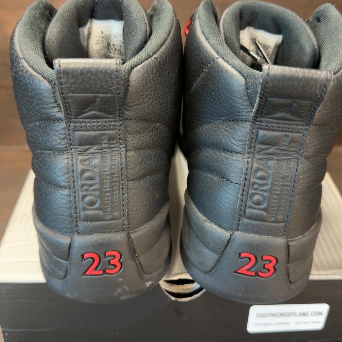 Jordan 12 Retro Bloodline Size 9 (Pre-Owned) - aux
