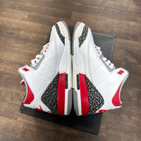 Fire Red Jordan 3 (GS) (USED)