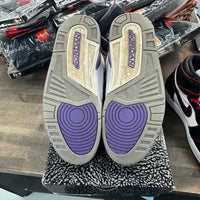 Dark Iris Jordan 3 (USED)