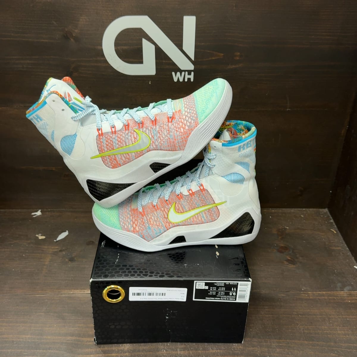 Nike Kobe 9 Elite Protro What The (2025) Size 9.5 - front
