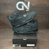 Jordan 4 Retro Black Cat (2025) Size 13 (Pre-Owned) - front