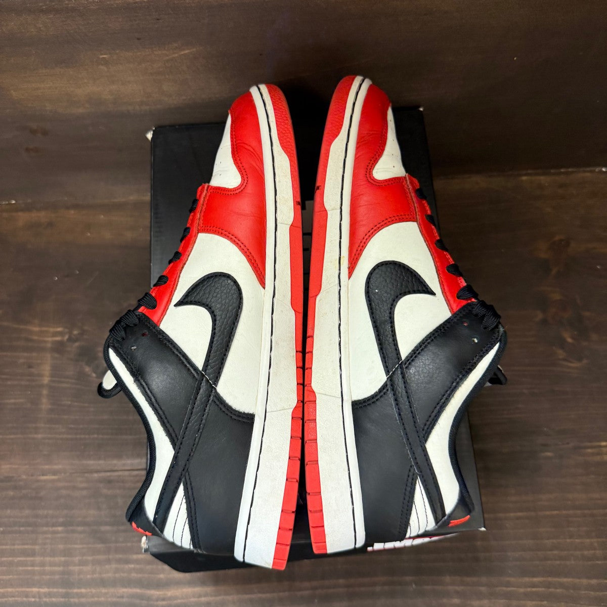 Nike Dunk Low EMB NBA 75th Anniversary Chicago Size 12 (Pre-Owned) - Image 6